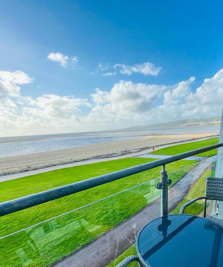 Sea View Apartment At The Beach! Llanelli Eksteriør bilde